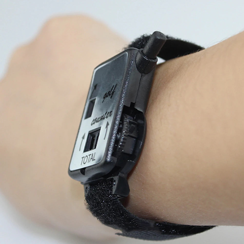 Golf Stroke Counter with Wristband