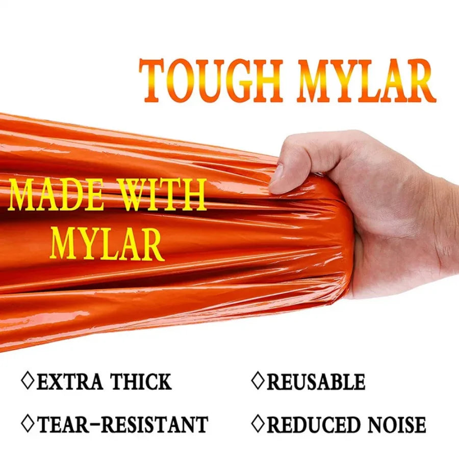 Emergency Sleeping Bag - Mylar - Waterproof Lightweight