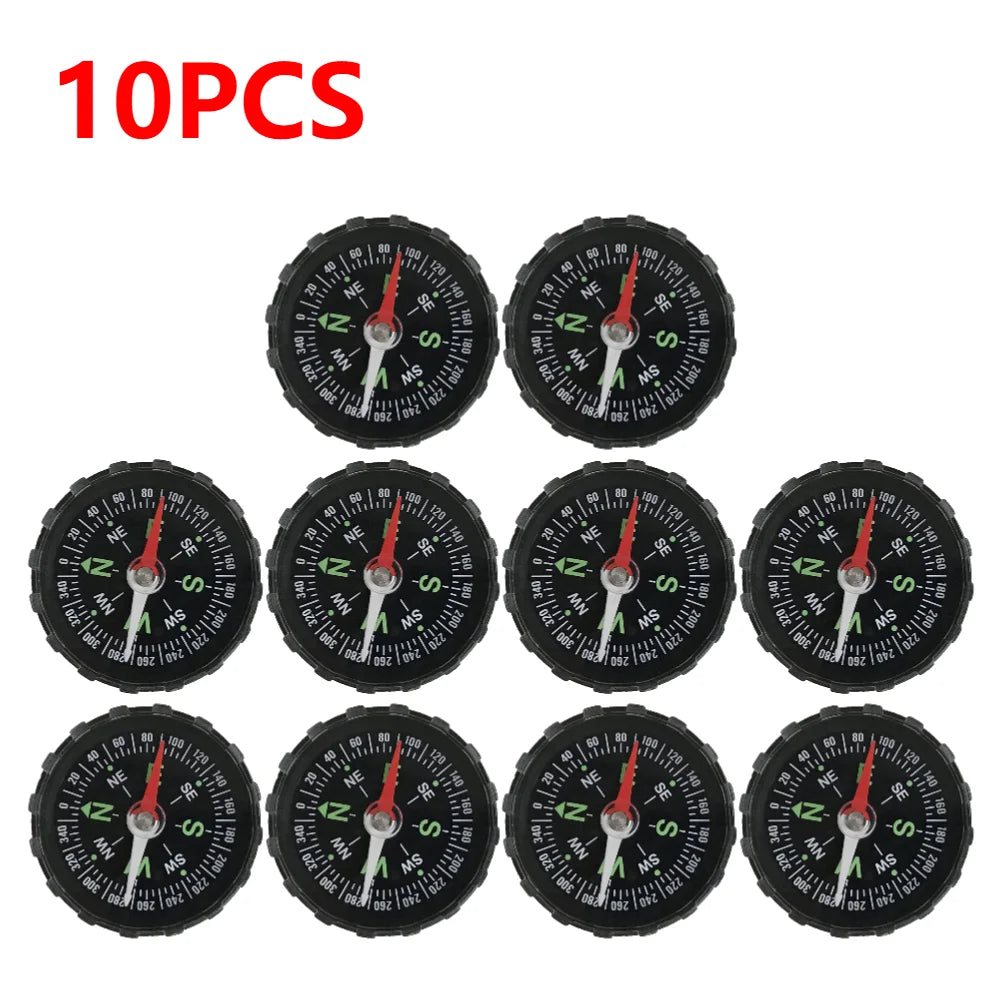10-1PCS Mini Portable Handheld Compass