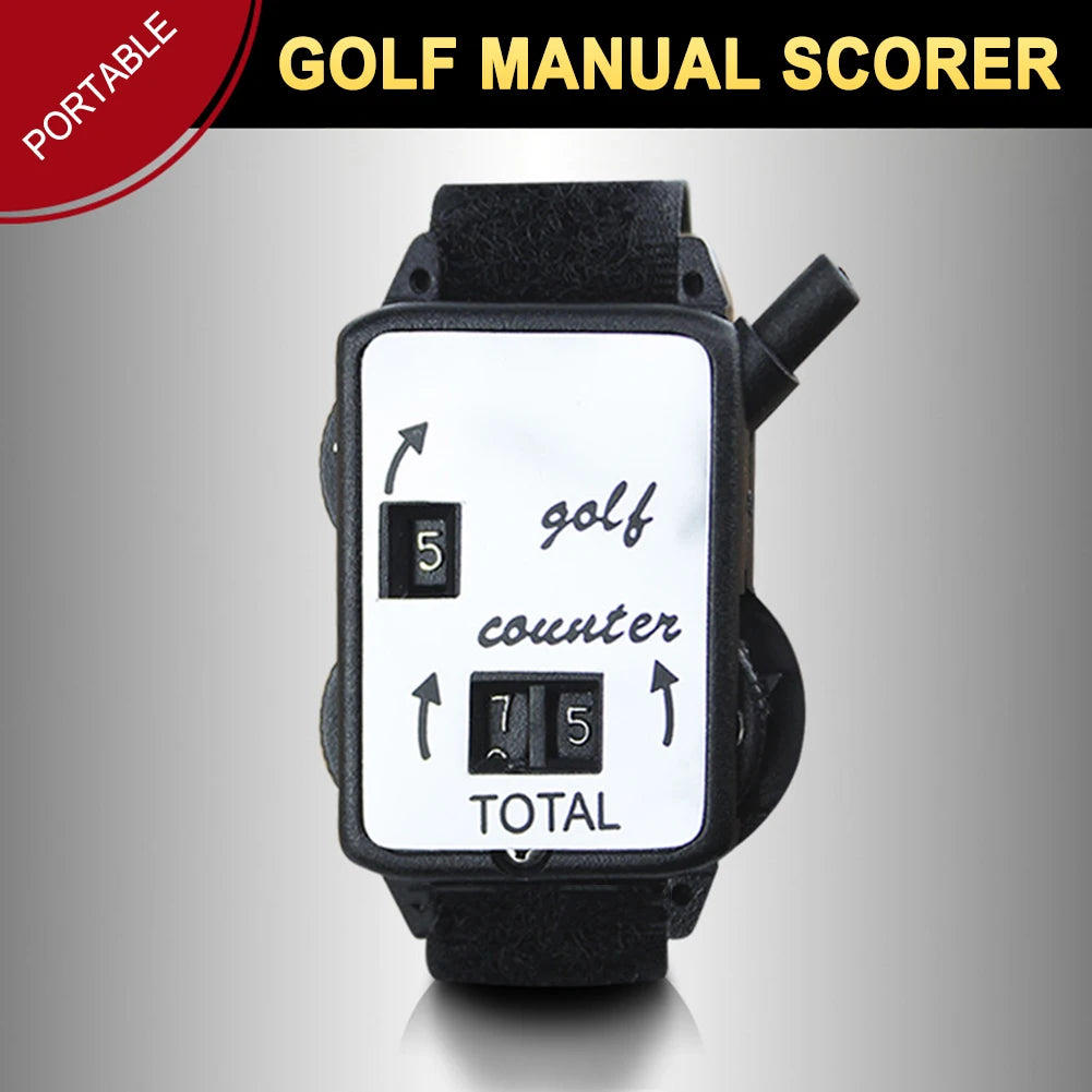 Golf Stroke Counter with Wristband