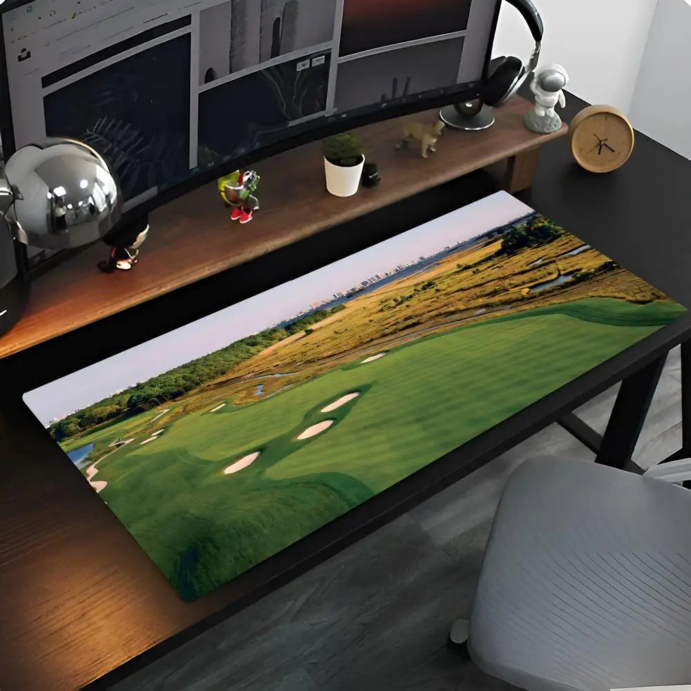 Augusta National Golf Course Mouse Pad Anime game mause pads cs lol XXL Home HD Computer Desk Mats Carpet Gamer Office Laptop So