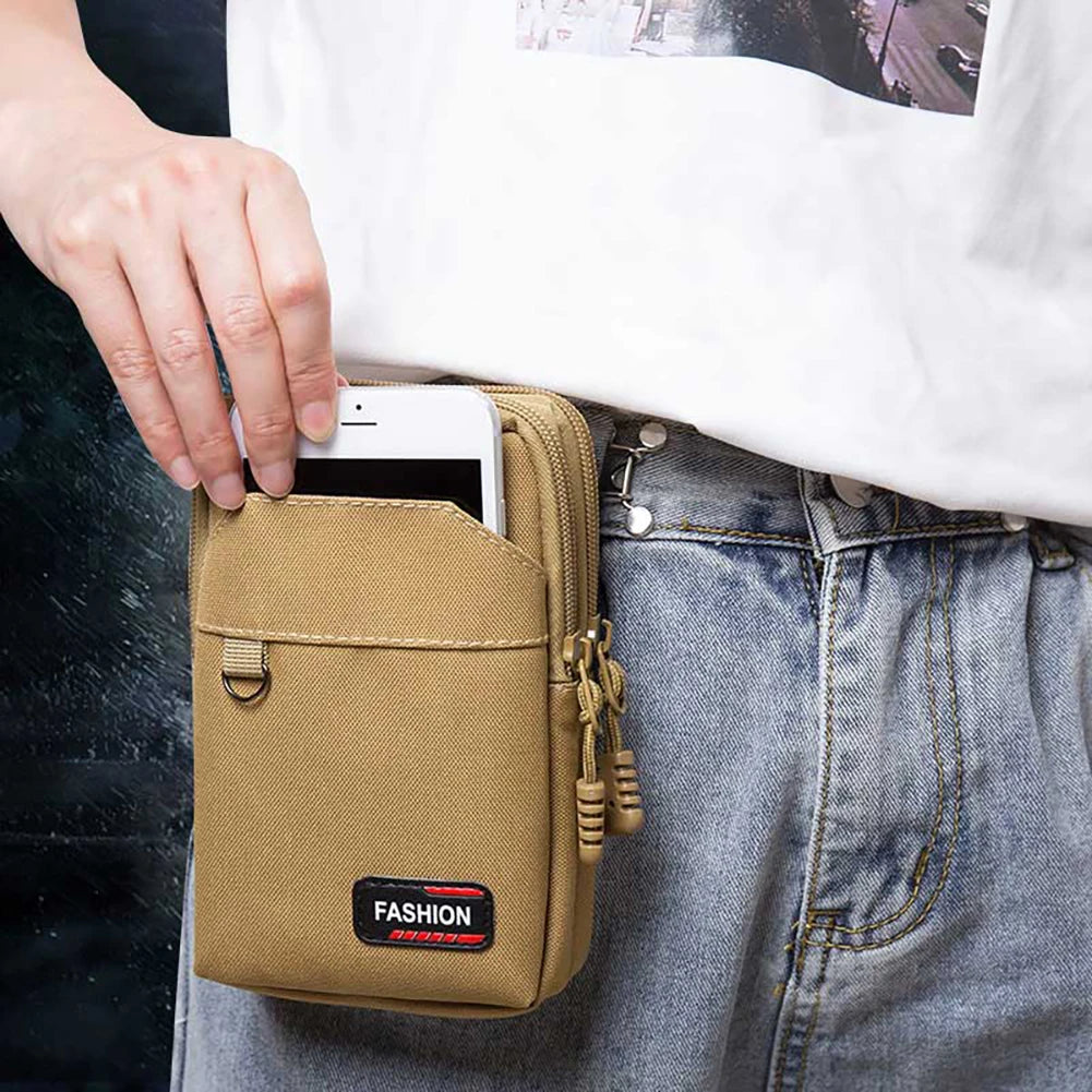 7 Inch Phone Pouch Belt Waist Bag