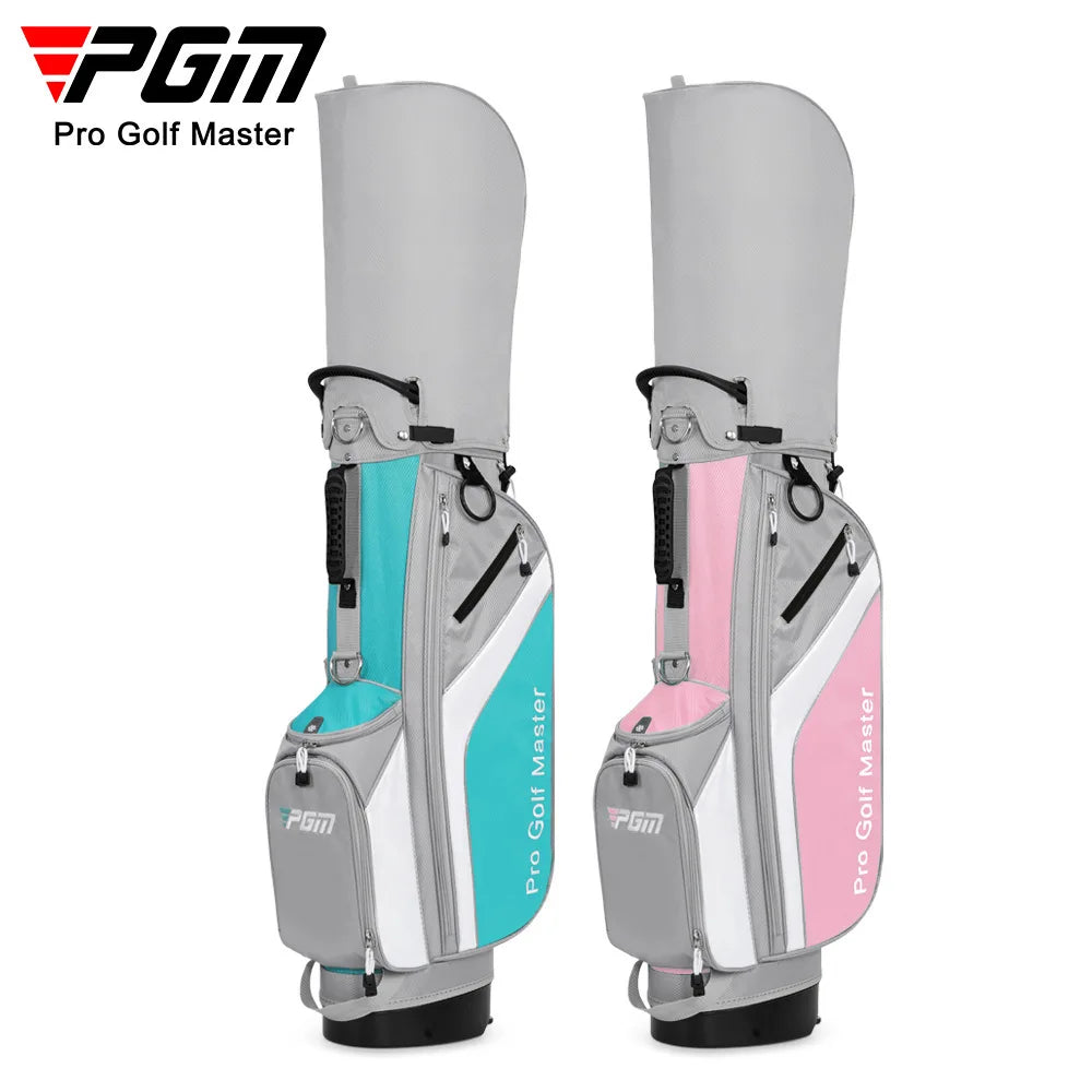 PGM QB148 Golf Bag Women's Stand Ball Bag Lightweight Club Bag Backpack 7-hole Sports Bag