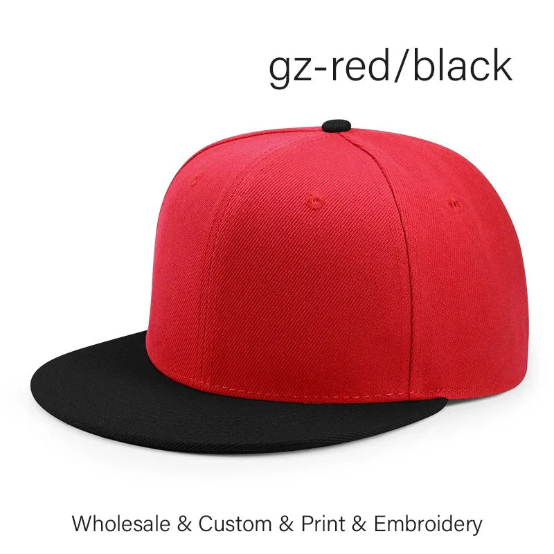 Custom Logo Hats High-quality Snapback Embroidery Design