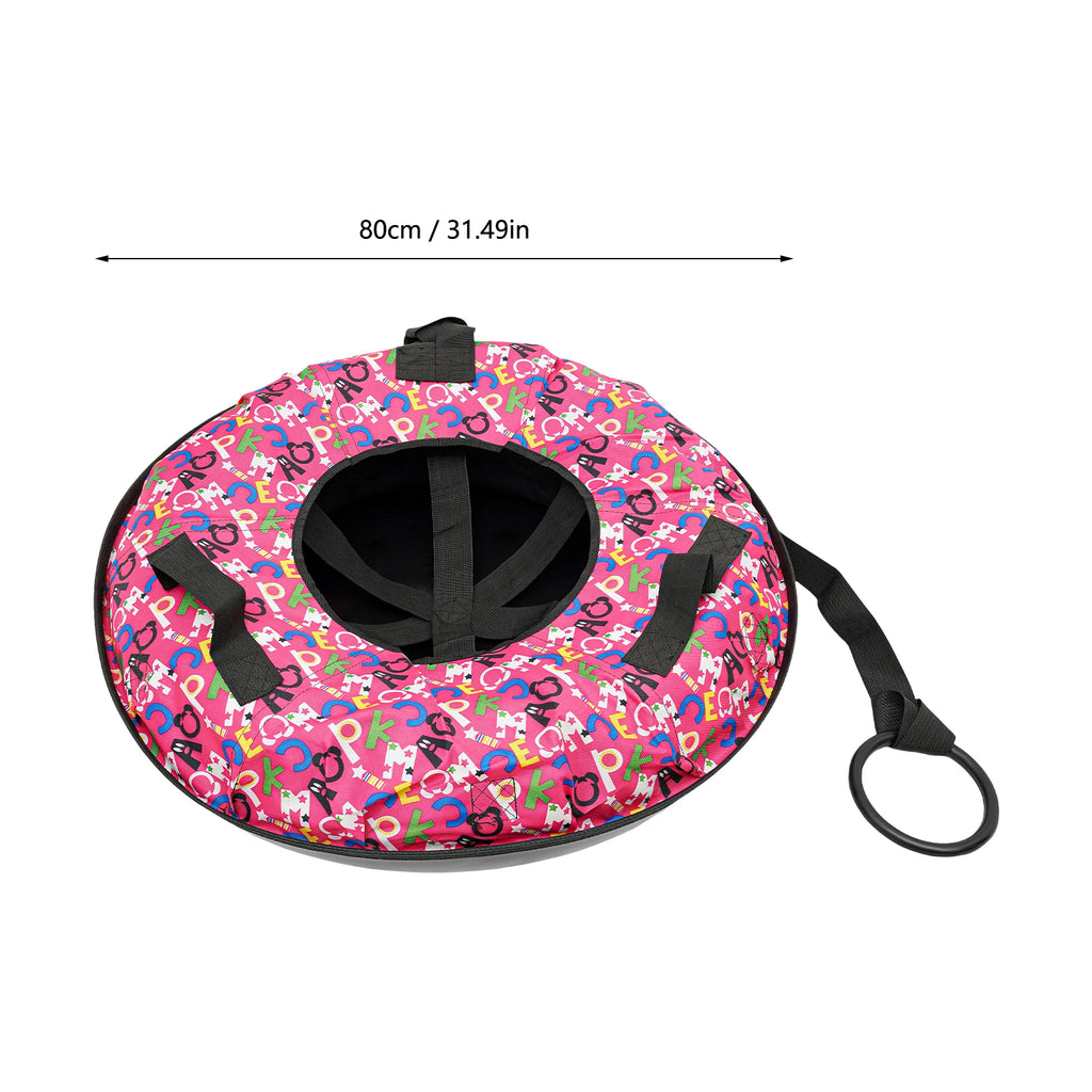 Inflatable Ski Ring Cloth Inflatable Sledding Tube