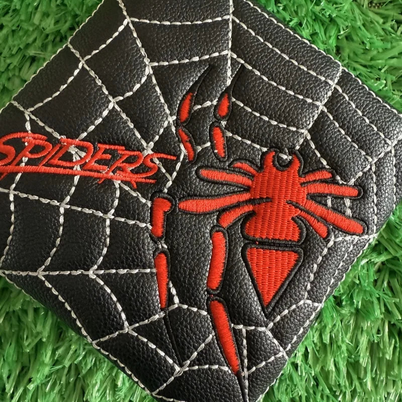 Golf Putter Head Cover Mallet Head Covers Golf Putter Head Protect Embroidery Square Headcovers For Spider Putter