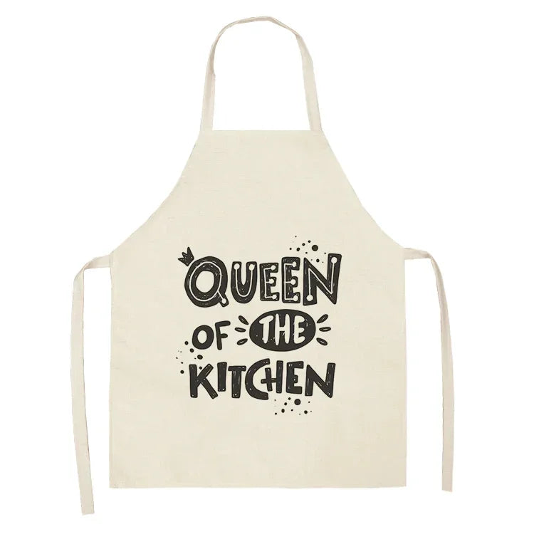 Kitchen Aprons for Women Cotton Linen Bibs