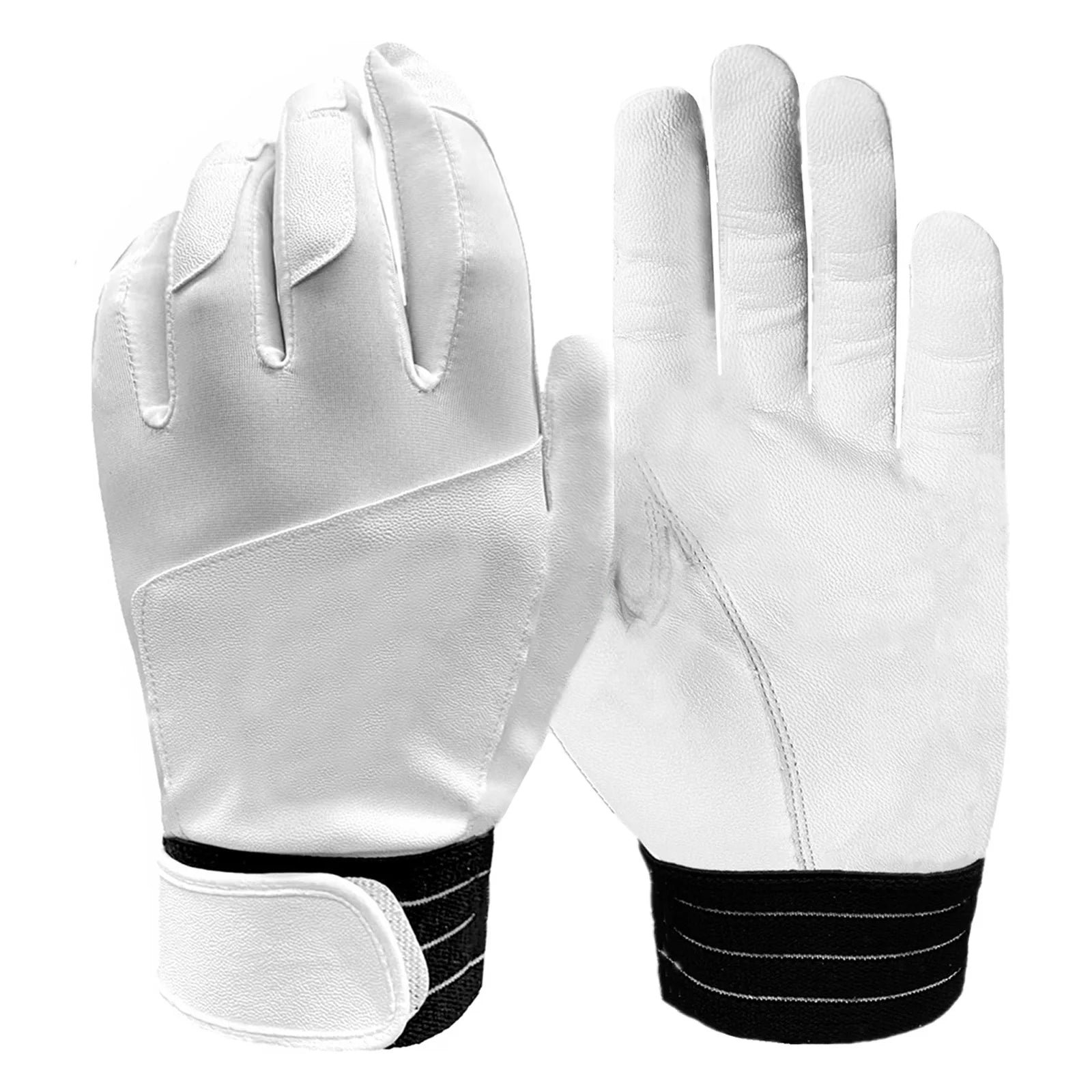 Batting Gloves for Baseball or Softball Cabretta Leather Batting Glove 1 Pair