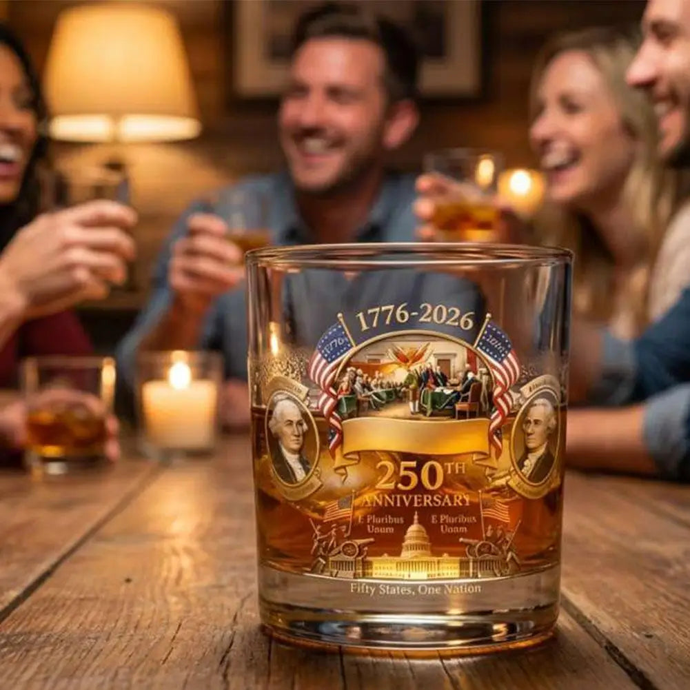 U.S. 250th Anniversary Commemorative Whiskey Bottle 250th Anniversarys Personal Reserve Father's Day Patriotic Gift