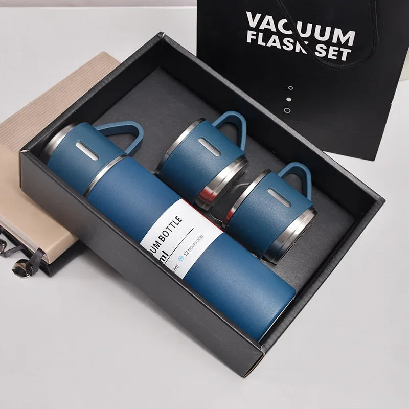 500ML Stainless Steel Thermos Vacuum Flask Gift Set