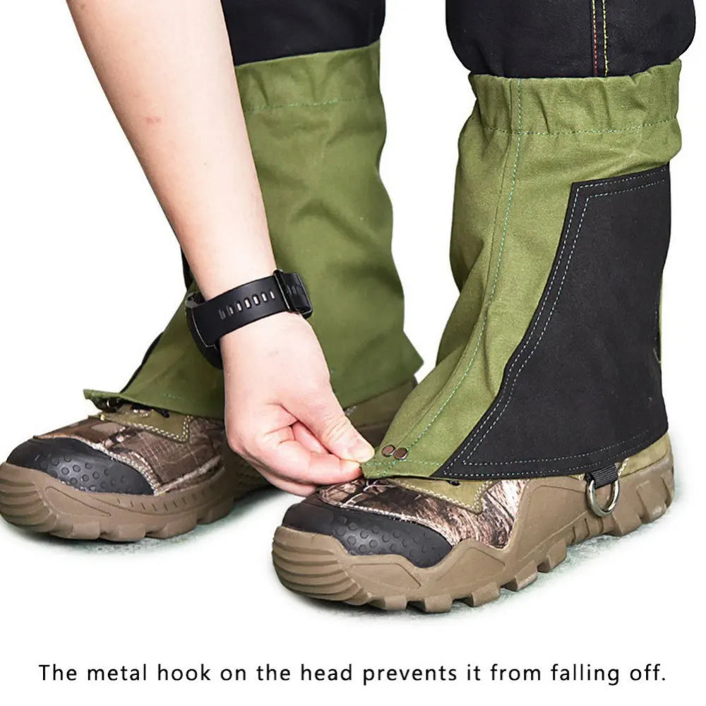 Waterproof Leg Gaiters Hiking Boot Shoe Cover