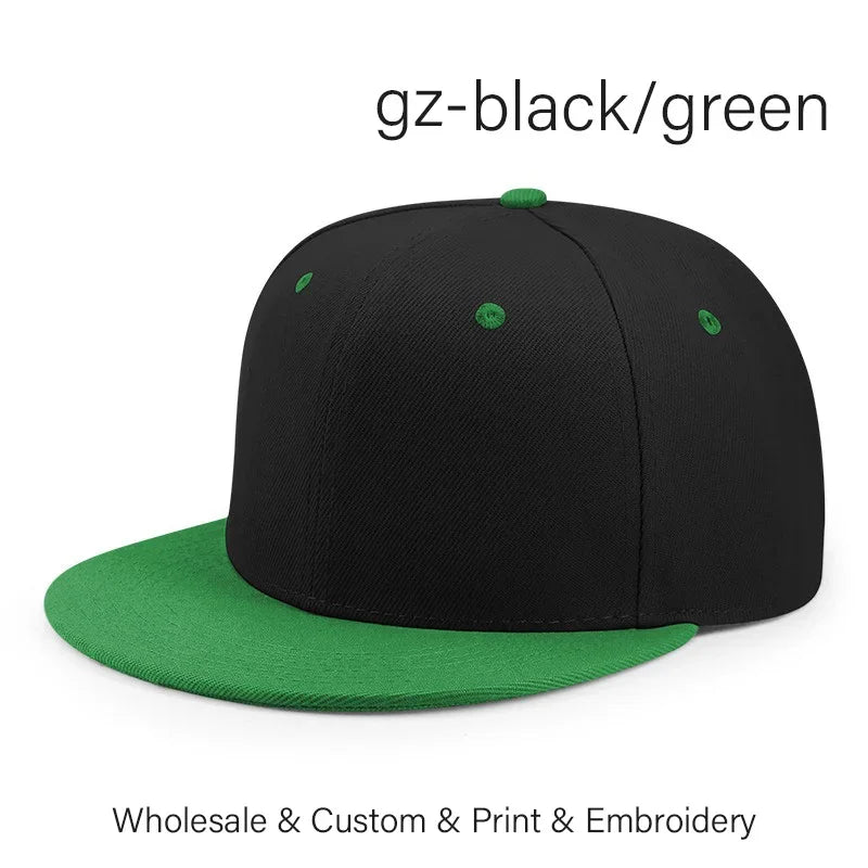 Custom Logo Hats High-quality Snapback Embroidery Design