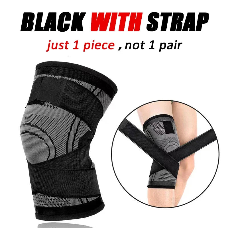 Adjustable Sports Knee Pad Stabilizer Brace Support