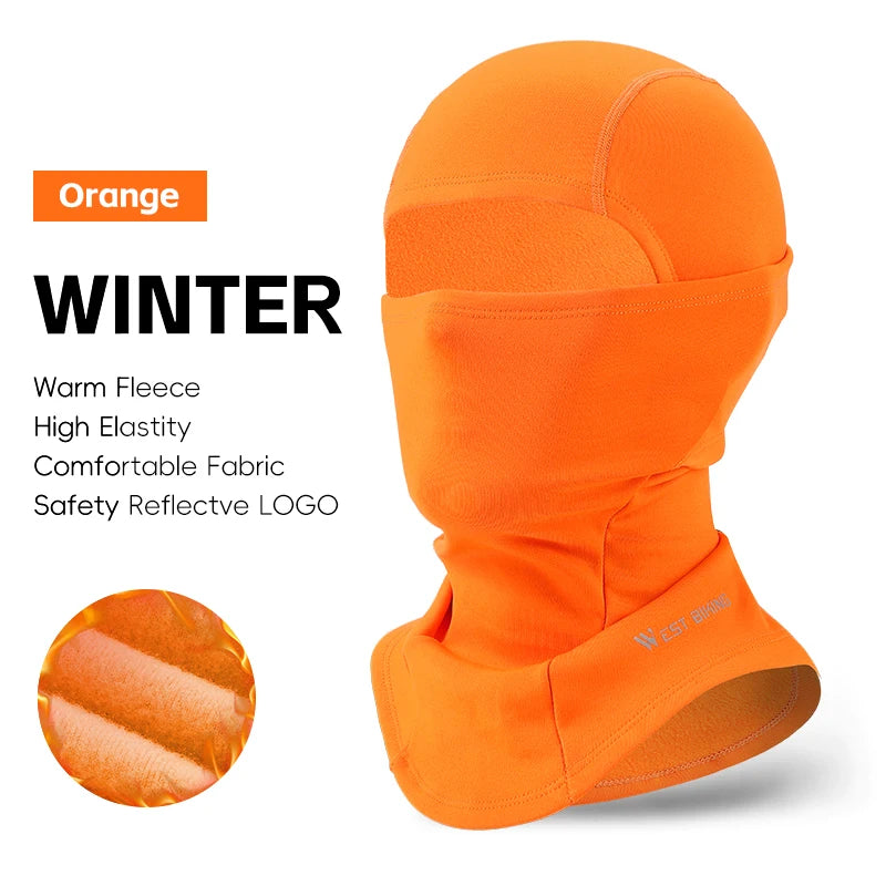 Winter Face Mask Fleece Thermal Keep Warm Windproof