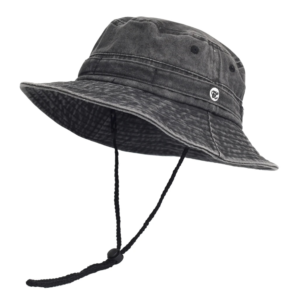Panama Hat Fishing Hunting Cap Sun Protection Men Women