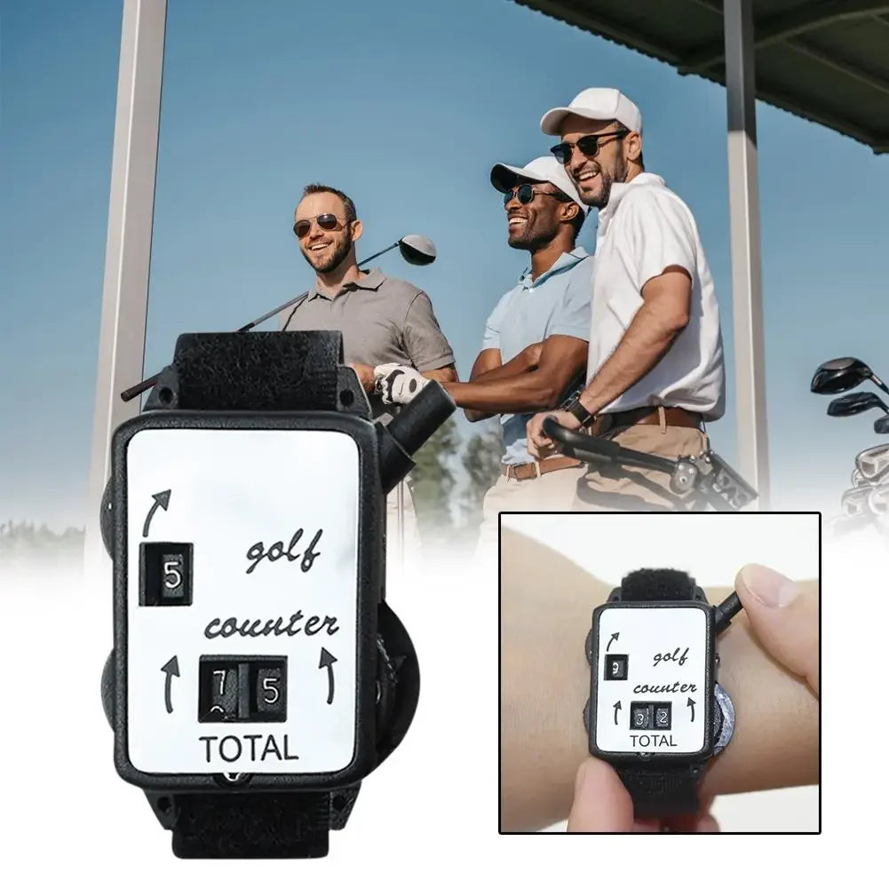 Golf Stroke Counter with Wristband