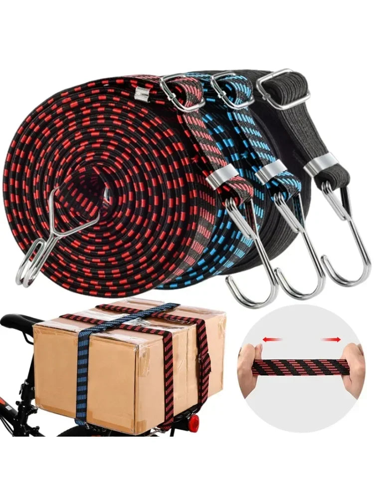 Elastics Rubber Luggage Rope Cord Hooks - Rope Ties