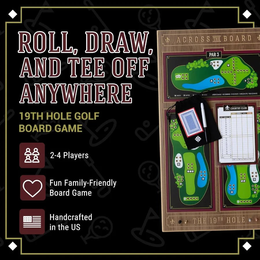 19th Hole Golf Board Game for 2 or More Players