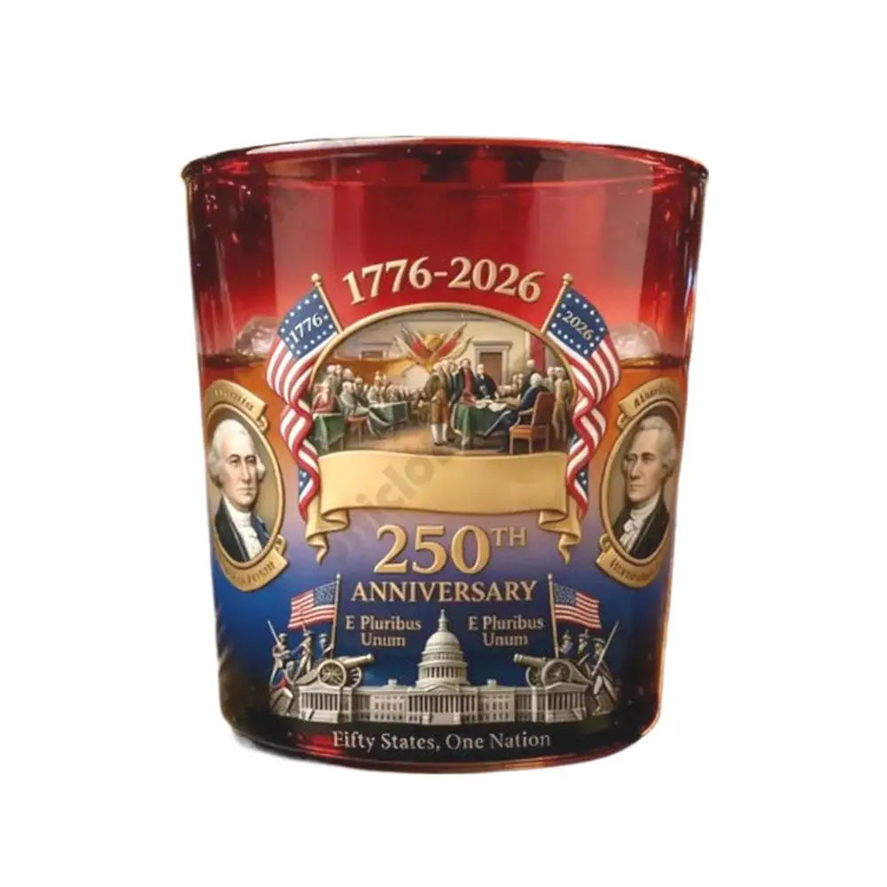 U.S. 250th Anniversary Commemorative Whiskey Bottle 250th Anniversarys Personal Reserve Father's Day Patriotic Gift