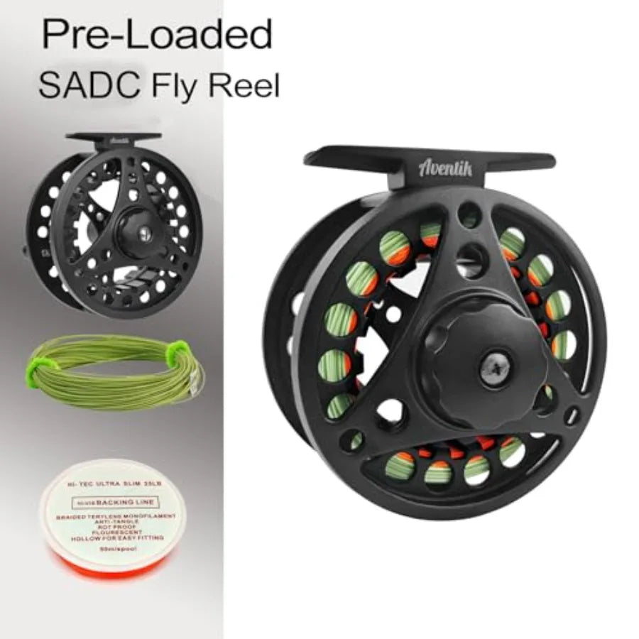 Fly Fishing Starter Kit  Rod and Reel with Travel Case