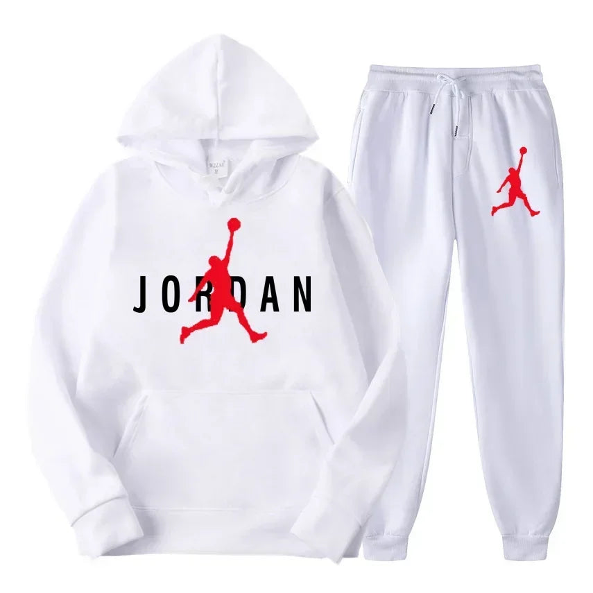 2025 Men's Sports Shirt Hoodie Set 2024 Spring Set Sports Shirt Hoodie+Sports Pants
