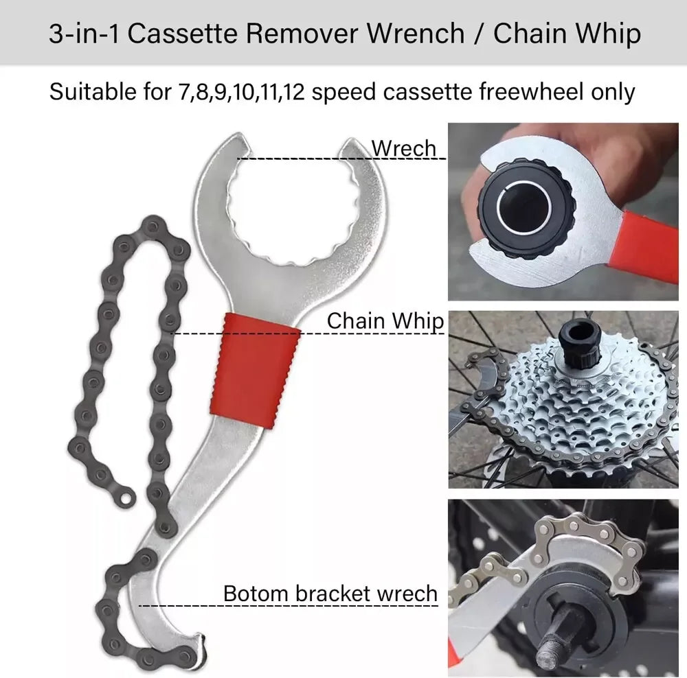 9PCS Bike Repair Tool - Maintenance Kit