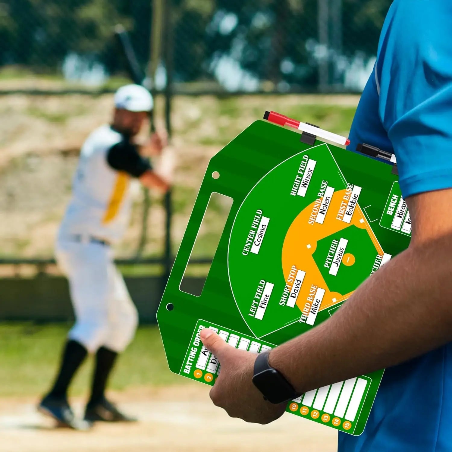 Magnetic Baseball -  Softball Professional Lineup Board