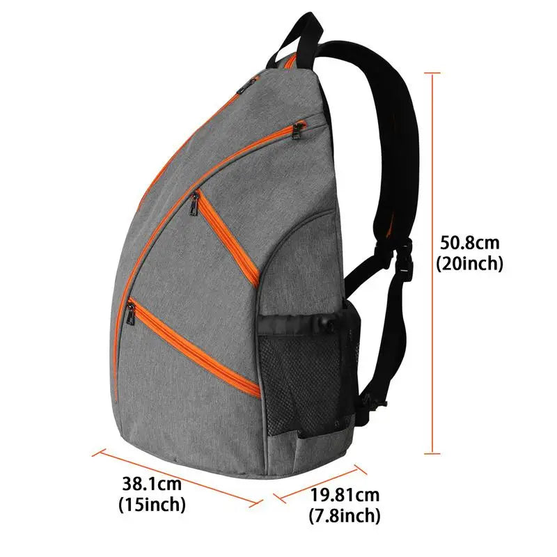 Tennis Racket Backpack Storage Sling Bag