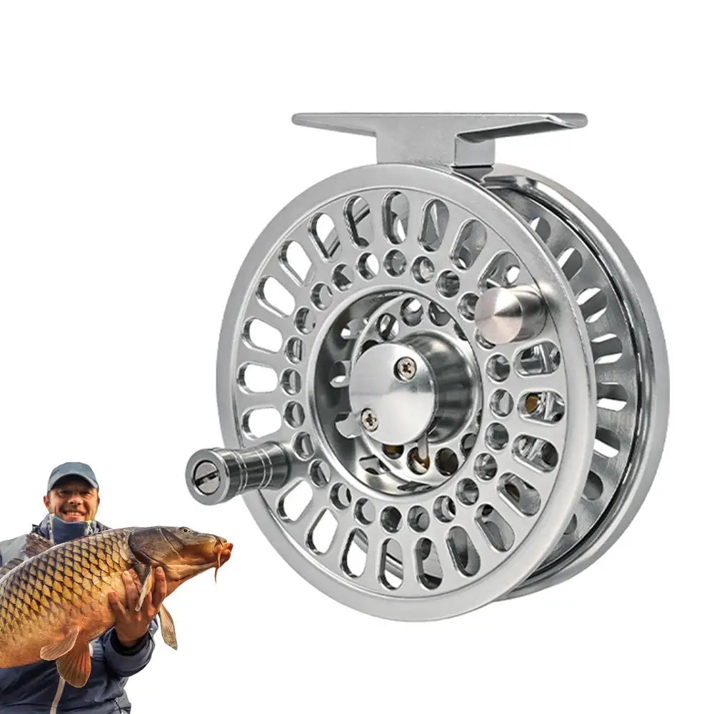 Fly Fishing Reel With Aluminum Alloy Reel For Lake Stream - Saltwater Fishing