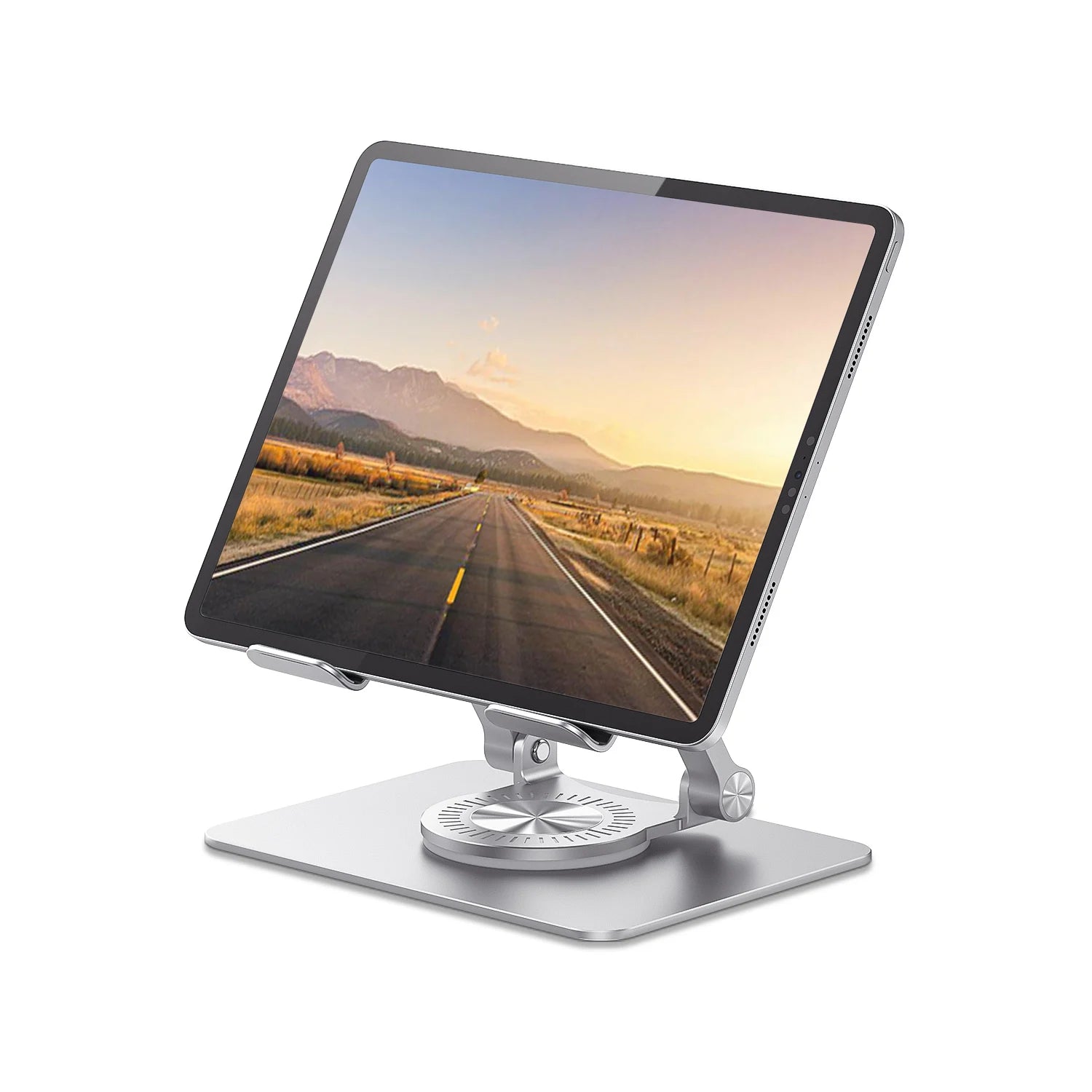 Adjustable with 360 Swivel Base Aluminum Tablet Stand - Holder