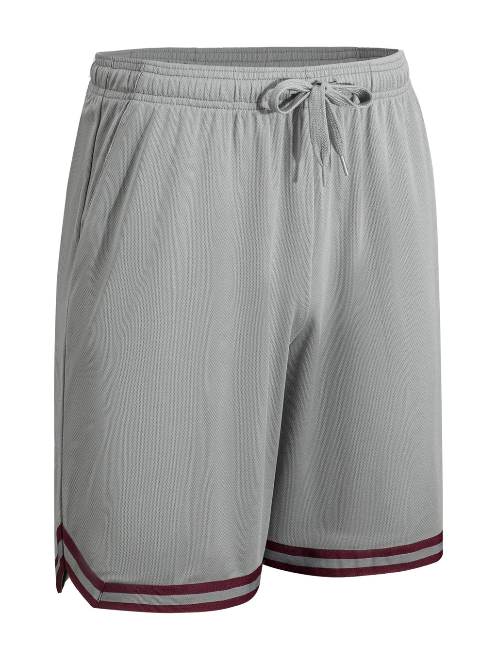 4-piece men's basketball shorts with drawstring waist and pockets