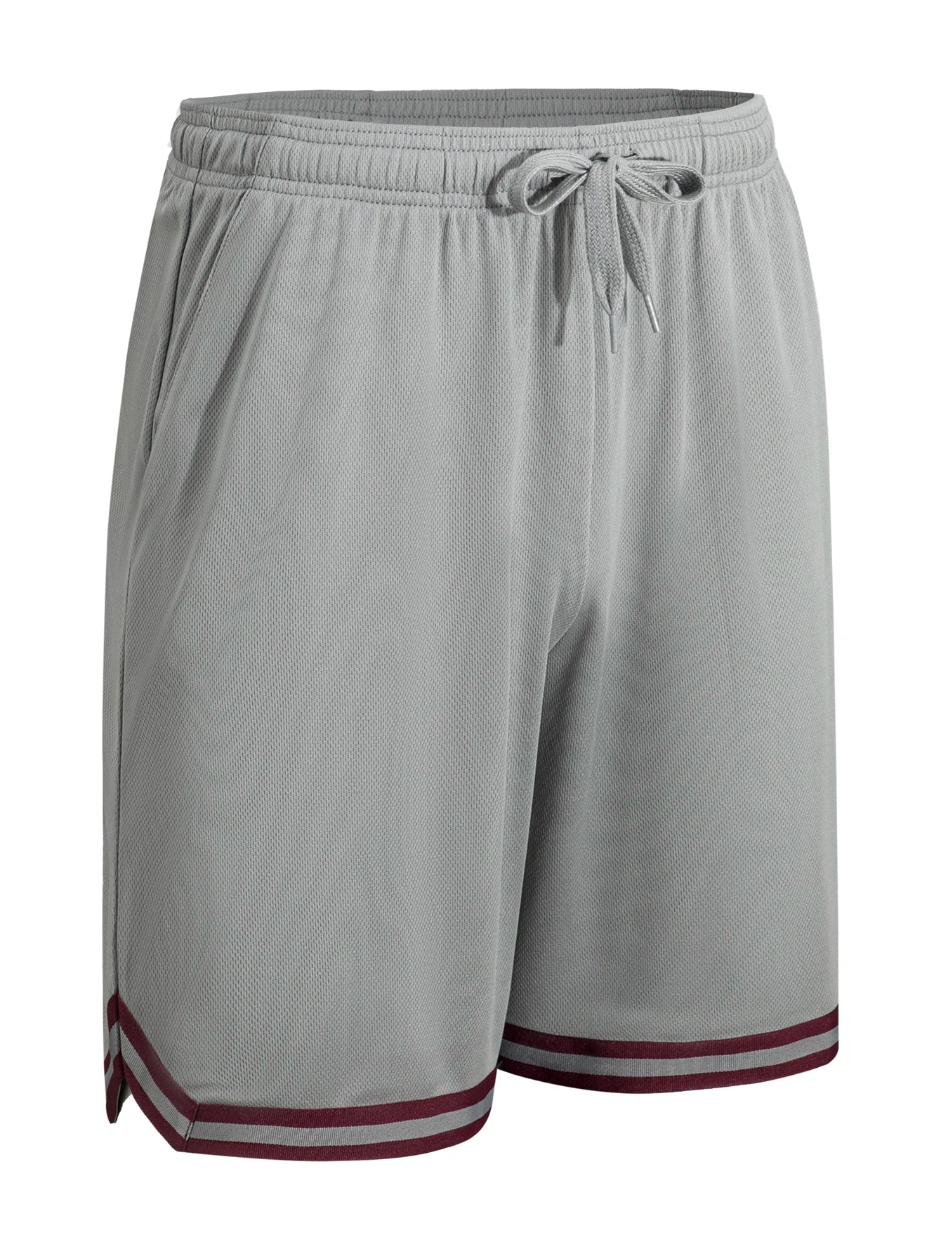 4-piece men's basketball shorts with drawstring waist and pockets