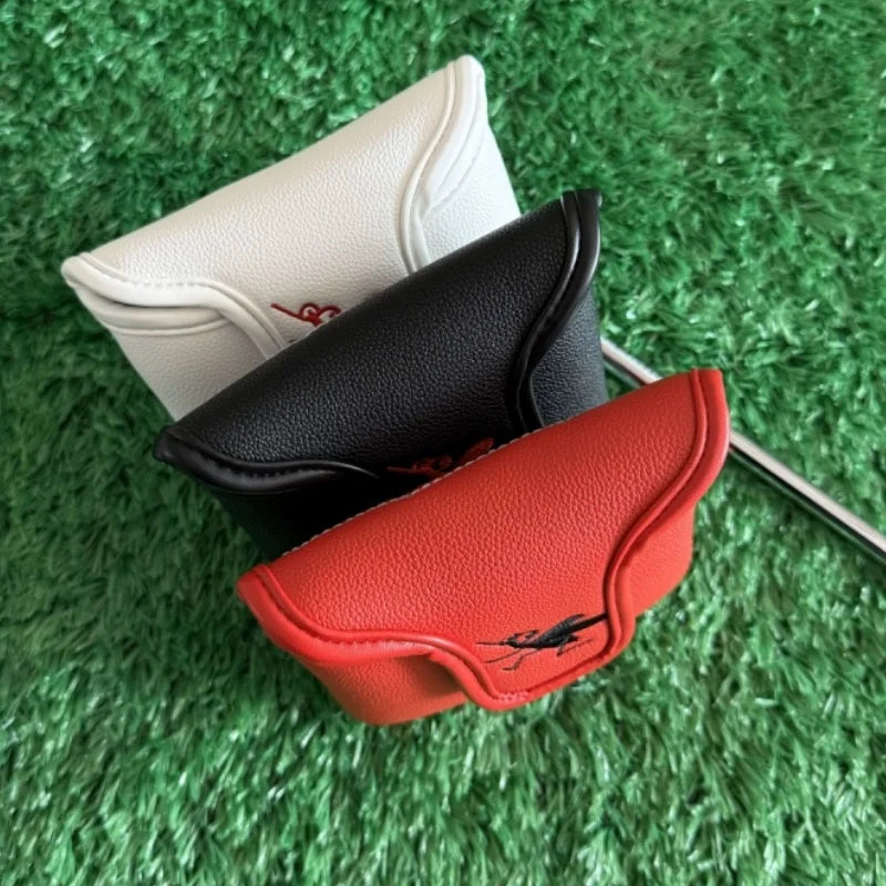 Golf Putter Head Cover Mallet Head Covers Golf Putter Head Protect Embroidery Square Headcovers For Spider Putter