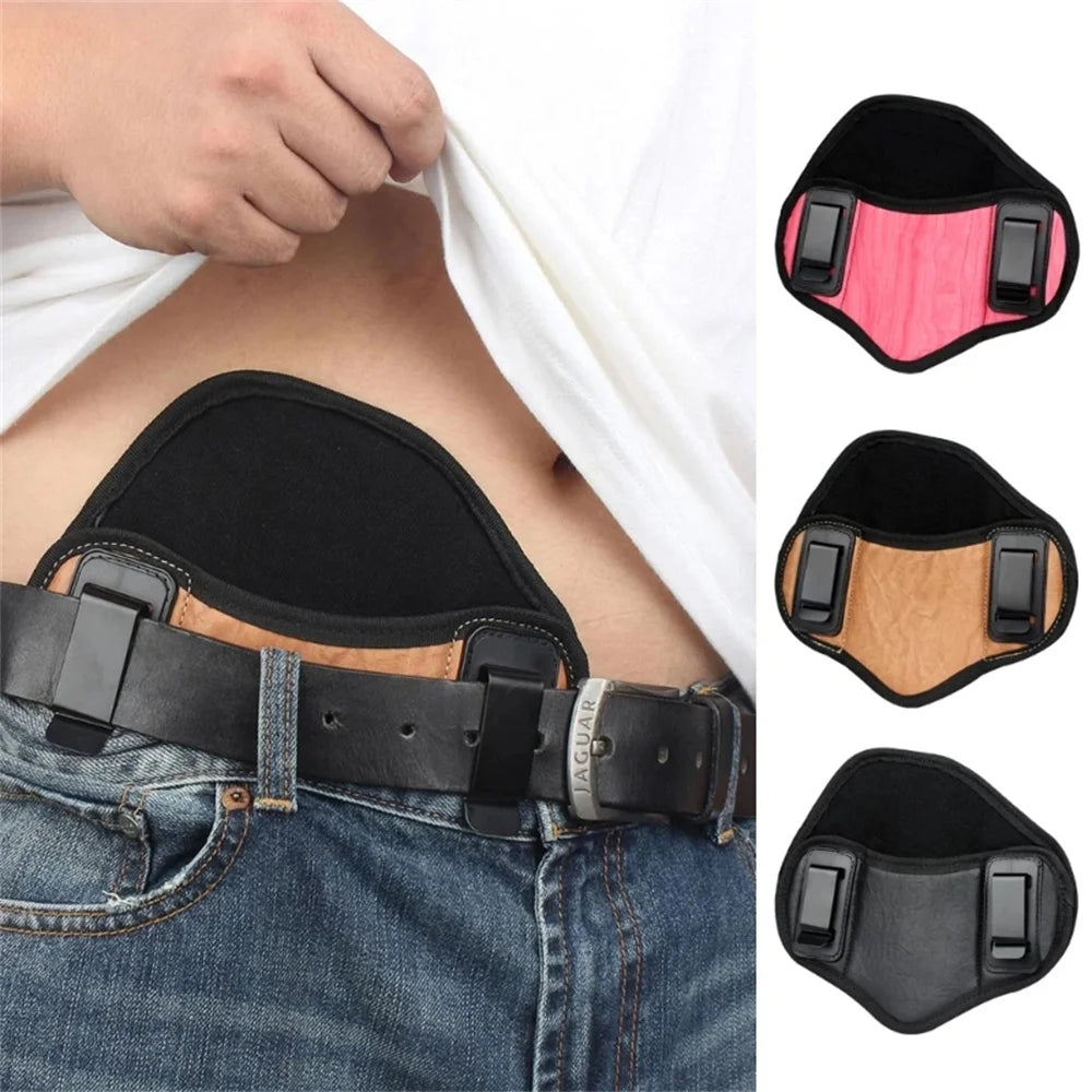 Concealed Carry Gun Holster Leather IWB Pistol Case Fit Glock 19 23 32 26 27 30 33,MP Shield