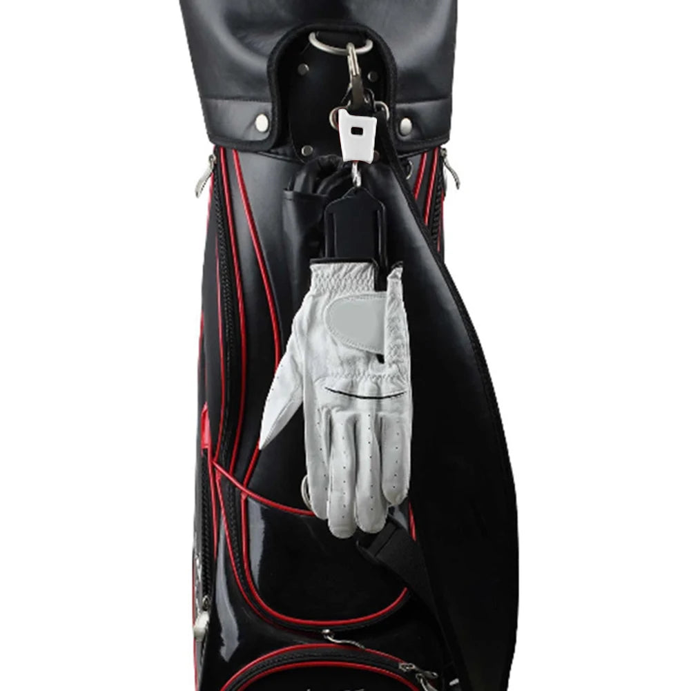 Golf Glove Holder Rack Portable w/ Key Chain