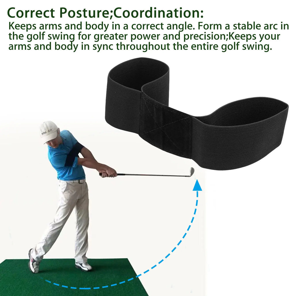 Golf Swing Training Aid - practice golf swing belt